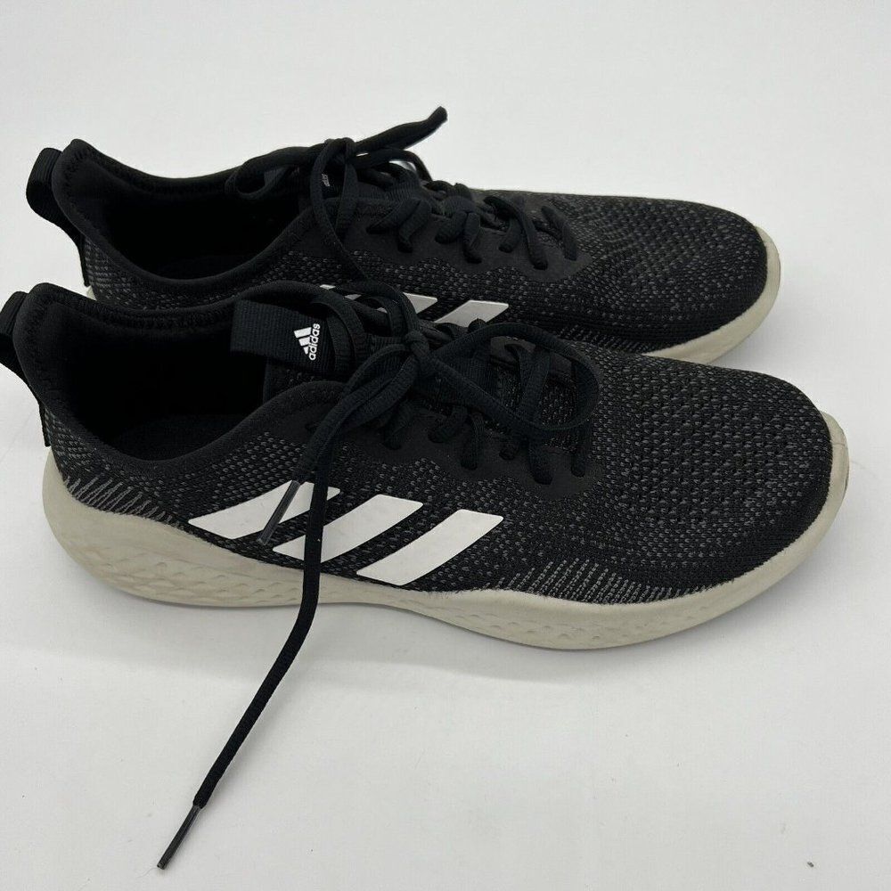 Adidas FluidFlow 2.0 Flyknit Athletic Shoe Running Sneaker Gym Trainer Size 7.5